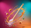 Silicone Oil Brush with Wooden Handle